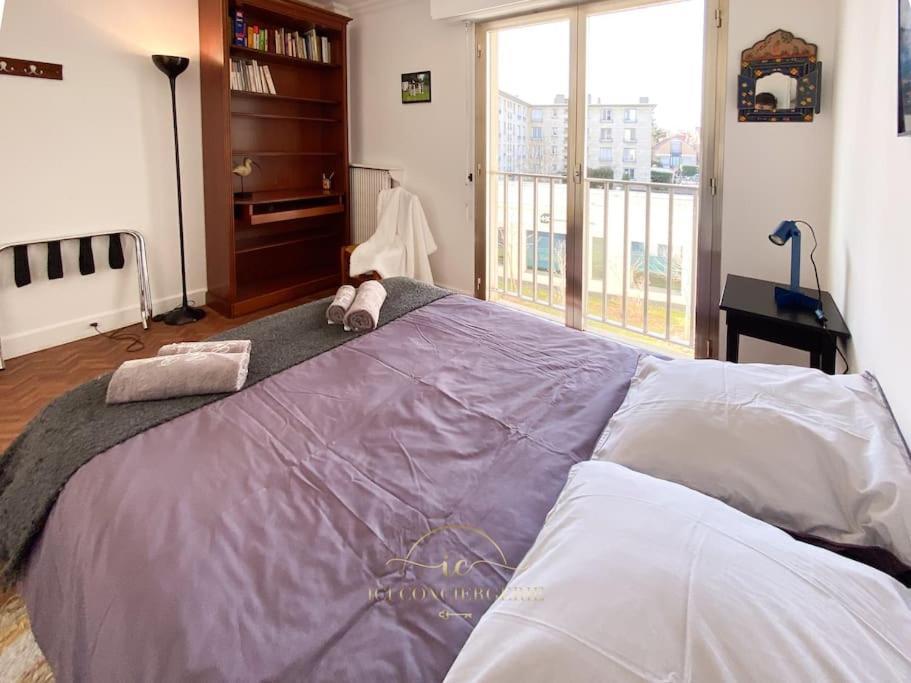 Ferienwohnung L'Archimede - Parking Prive Versailles Exterior foto